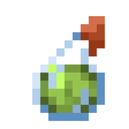 Minecraft Splash Potion of Night Vision PNG