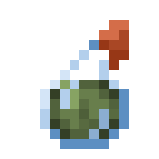 Minecraft Splash Potion of Poison PNG