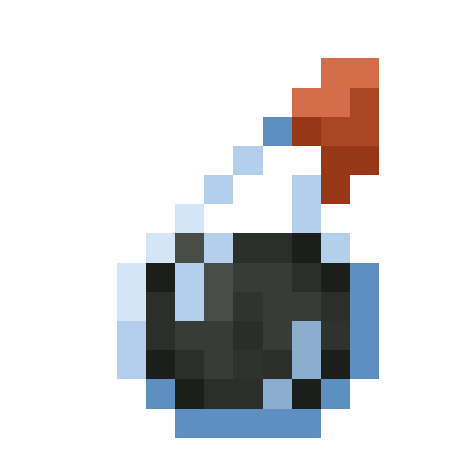 Minecraft Splash Potion of Weakness PNG