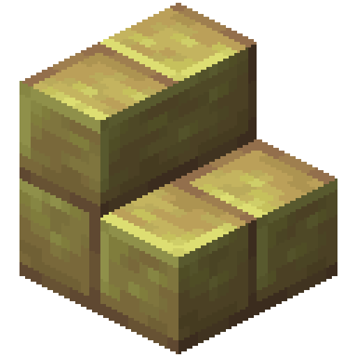 Minecraft Sulfur Brick Stairs PNG
