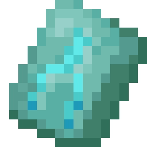 Minecraft Smithing Template (Tide Armor Trim) PNG