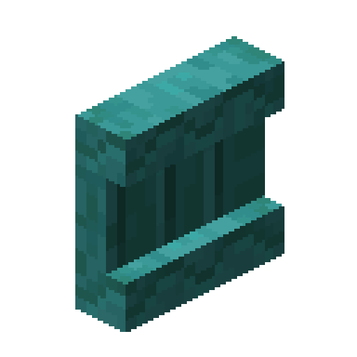 Minecraft Warped Shelf PNG