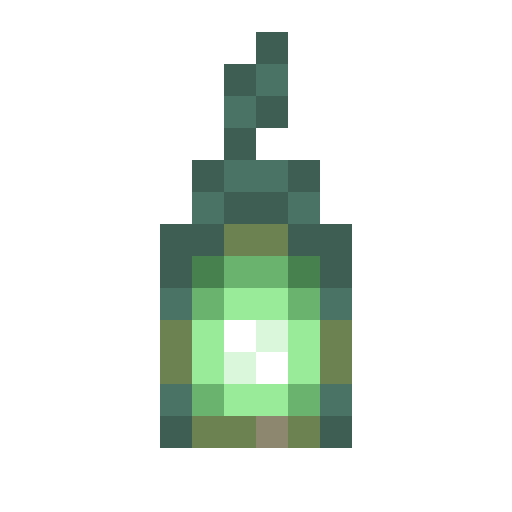 Minecraft Waxed Weathered Copper Lantern PNG
