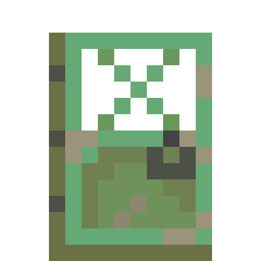 Minecraft Weathered Copper Door PNG