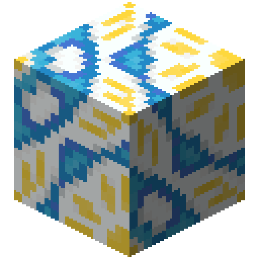 Minecraft White Glazed Terracotta PNG