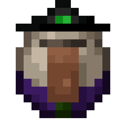 Generar bruja de Minecraft en PNG