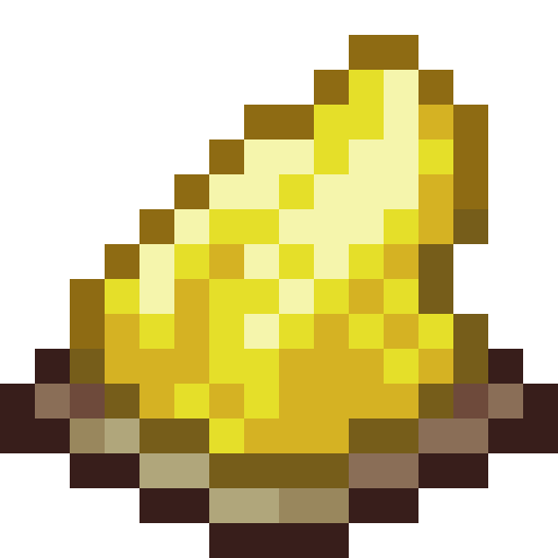Minecraft Yellow Dye PNG